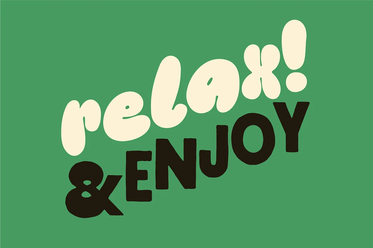 Kooky Cloud Font Kooky Cloud font used in a design mockup