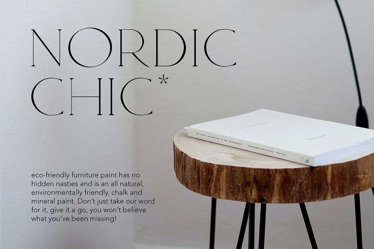 Magnolia font detail preview