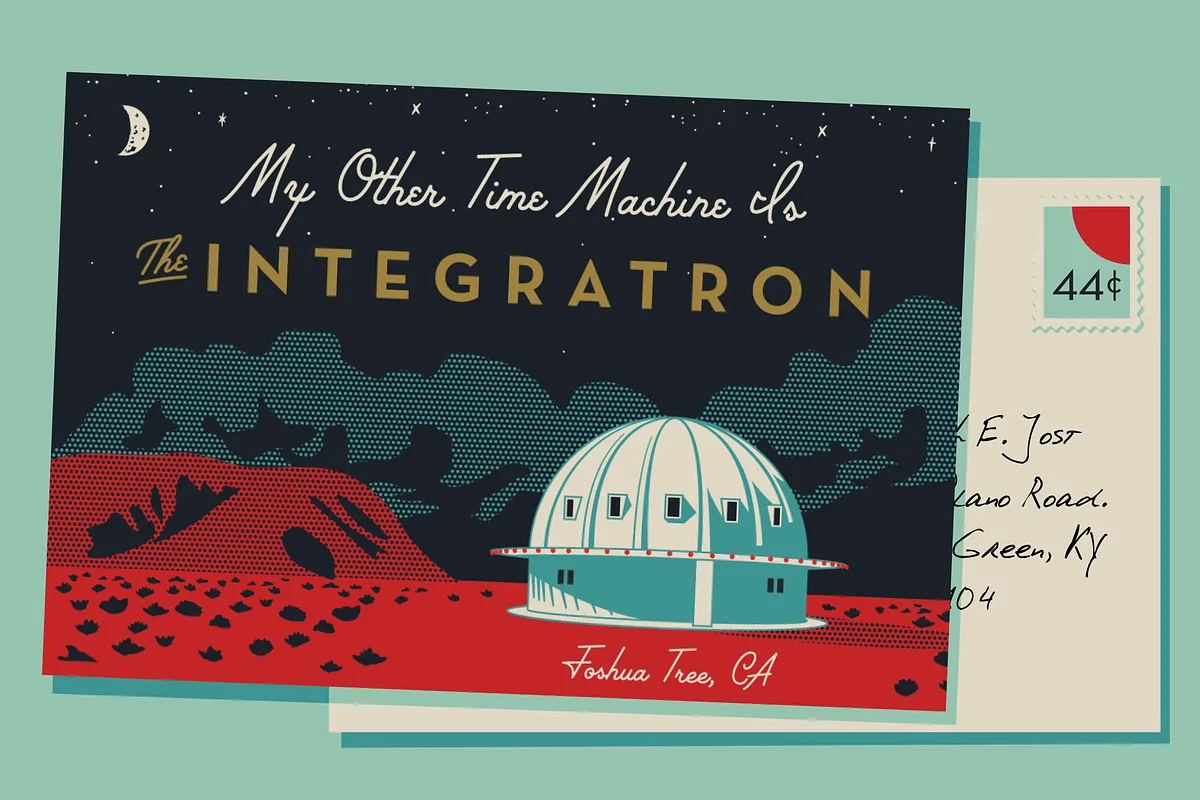 Palm Canyon Drive font used in a design mockup