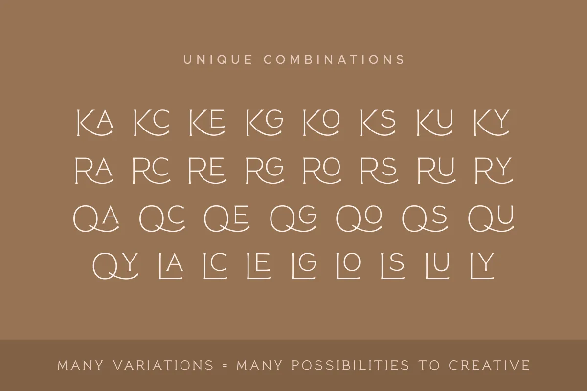 Reborn font used in a design mockup