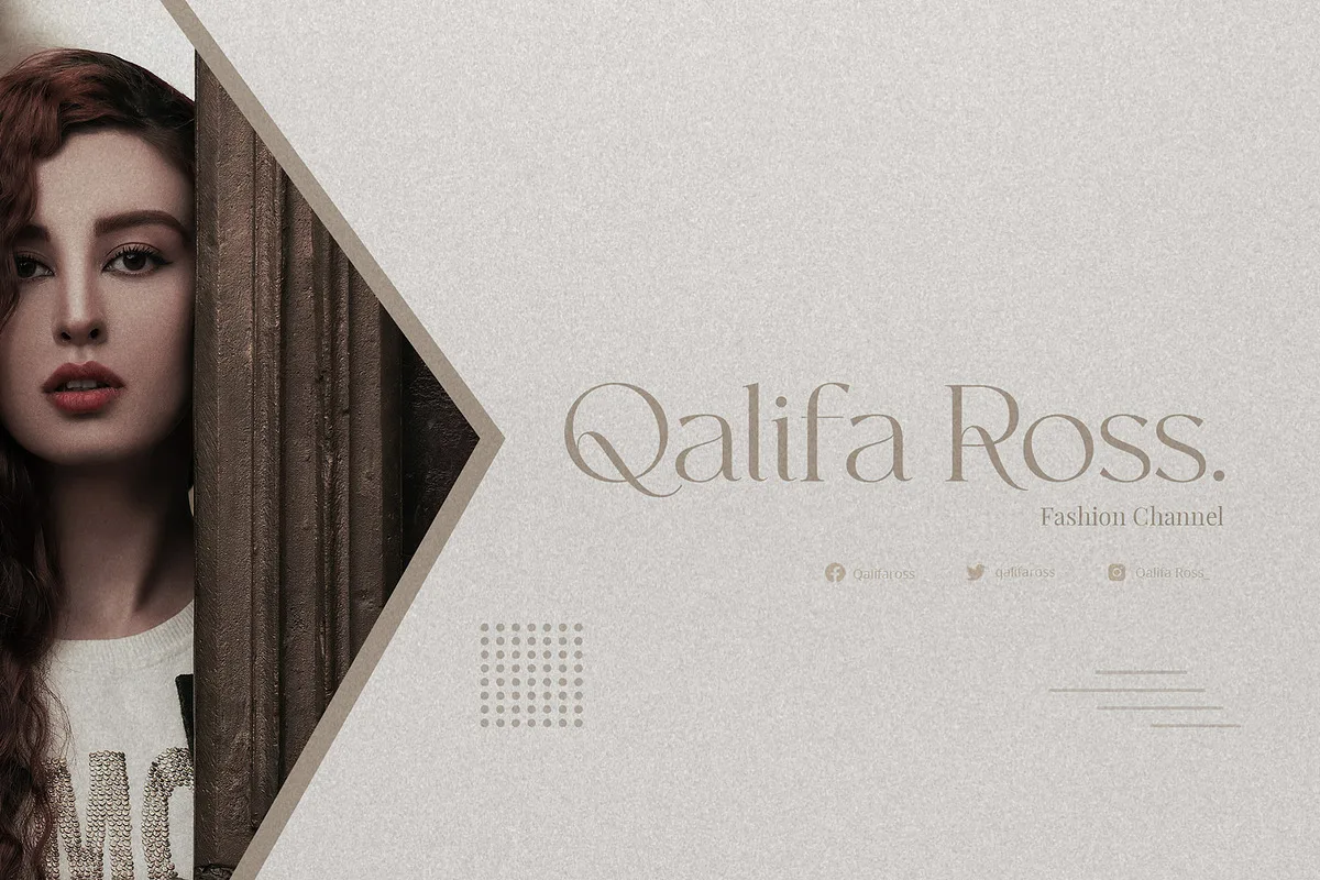 Royale Milano Font Royale Milano font style preview