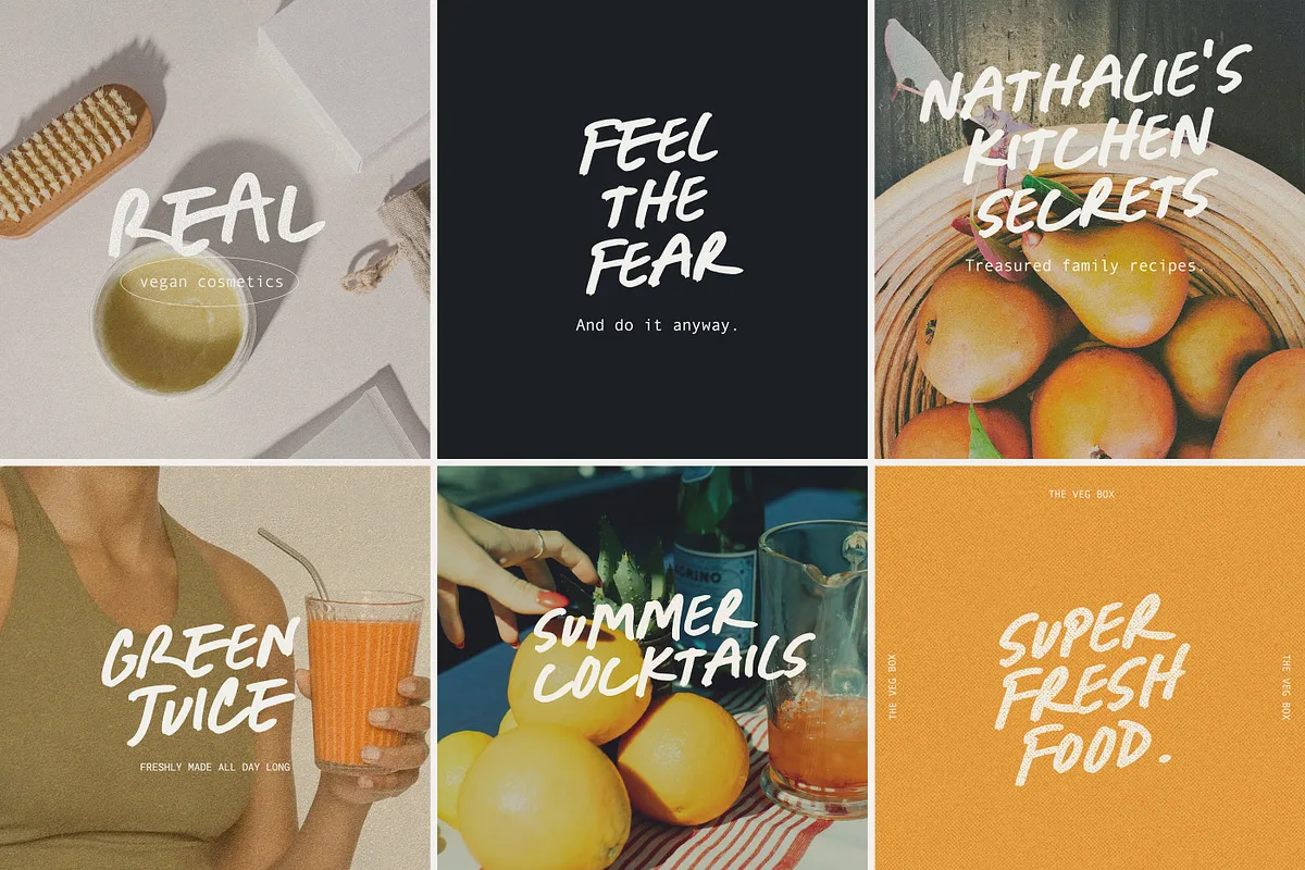Seasalt font style preview