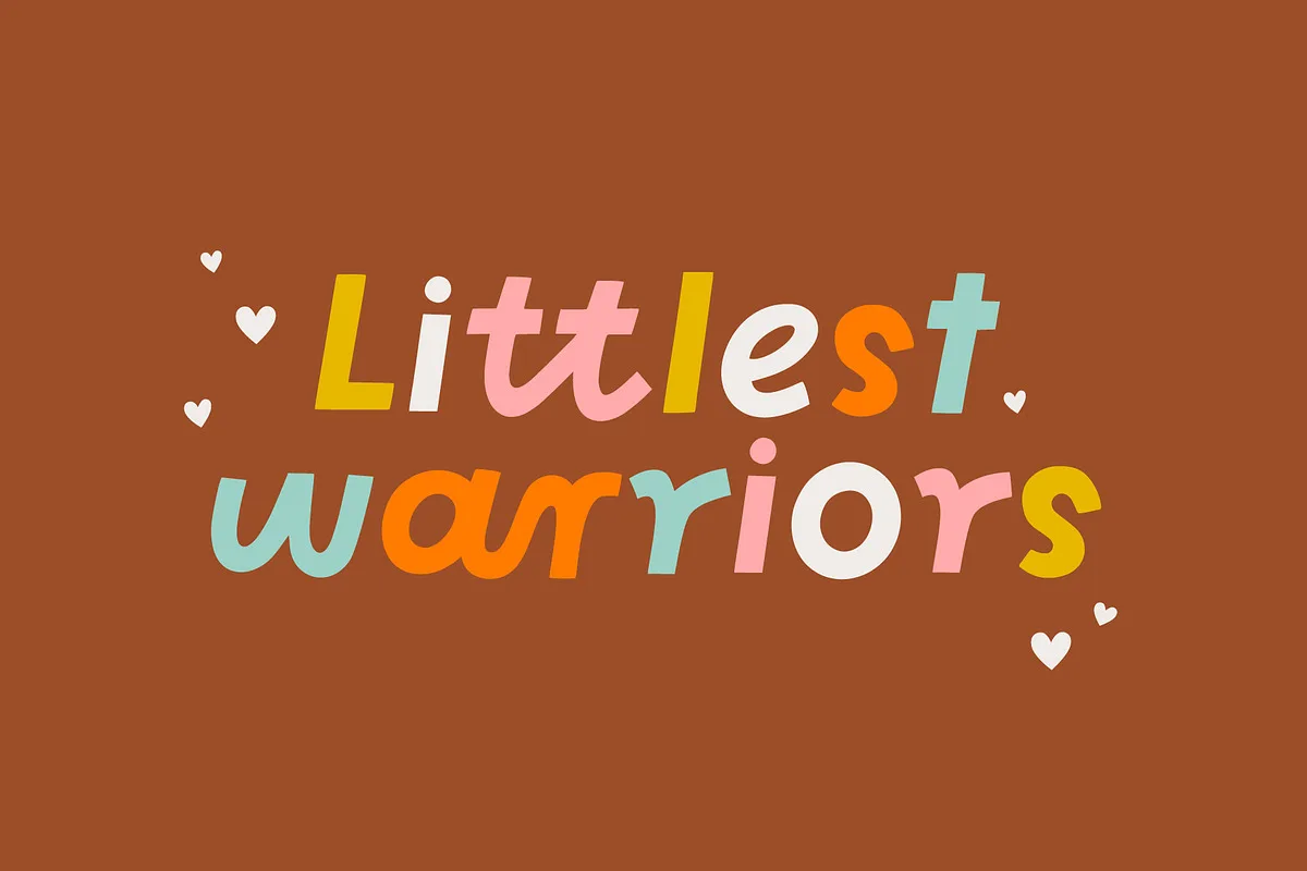Tiny Titans font style preview